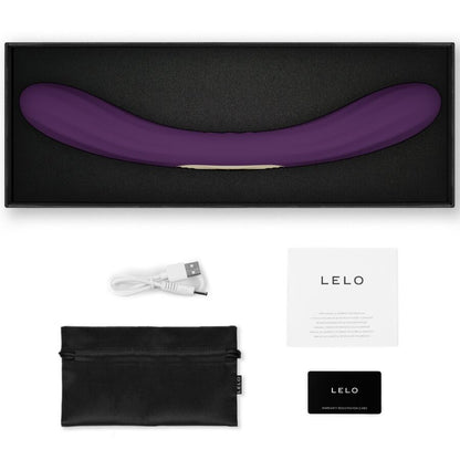LELO - BOOMERANG DOUBLE ENDED VIBRATOR PURPLE - My naughty haven #