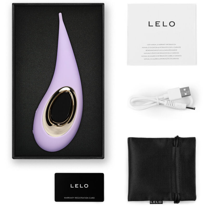 LELO - DOT CLITORIS STIMULATOR - LILAC - My naughty haven #