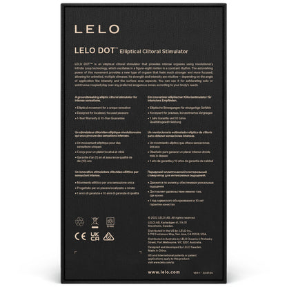 LELO - DOT CLITORIS STIMULATOR - LILAC - My naughty haven #