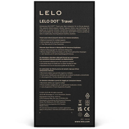 LELO - DOT TRAVEL CLITORIS STIMULATOR PINK - My naughty haven #