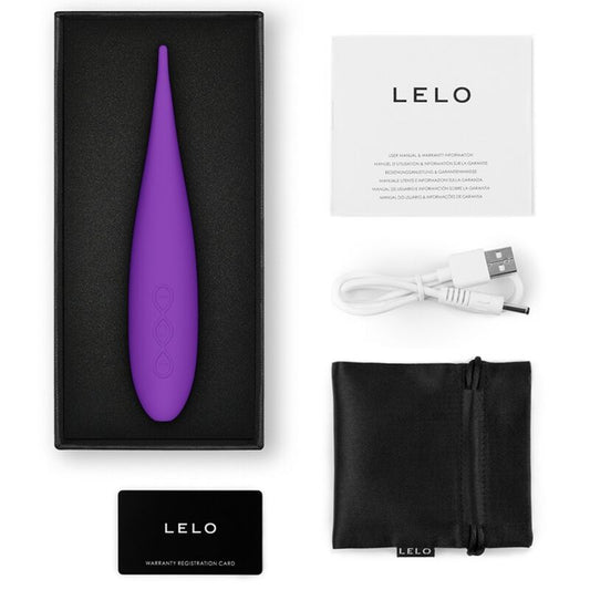 LELO - DOT Пътен стимулатор за клитор, лилав