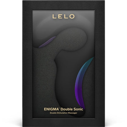 LELO - ENIGMA DOUBLE SONIC VIBRATOR POINT G BLACK - My naughty haven #