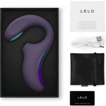 LELO - ENIGMA DOUBLE SONIC VIBRATOR POINT G CYBER PURPLE - My naughty haven #