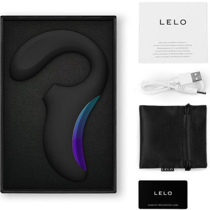 LELO - ENIGMA WAVE TRIPLE VIBRATION MASSAGER BLACK - My naughty haven #