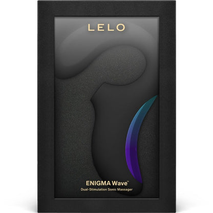 LELO - ENIGMA WAVE TRIPLE VIBRATION MASSAGER BLACK - My naughty haven #