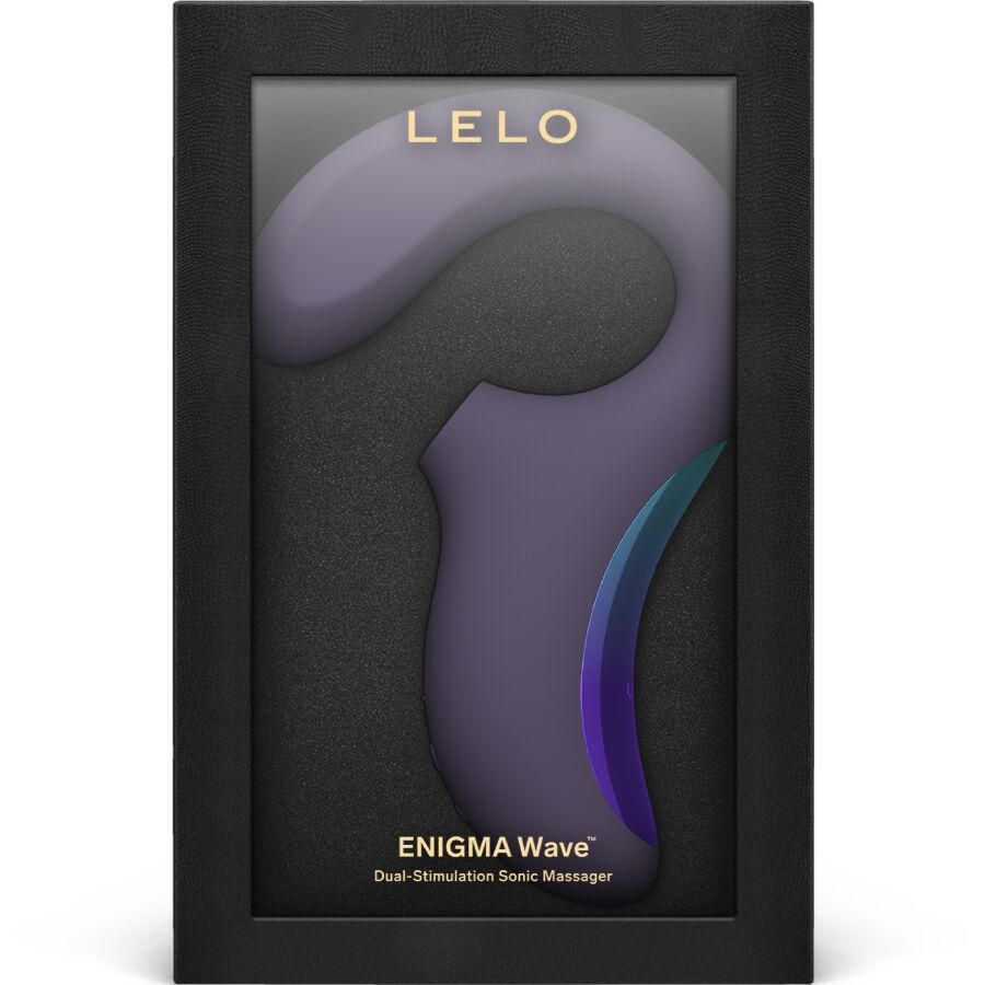LELO - ENIGMA WAVE TRIPLE VIBRATION MASSAGER CYBER PURPLE - My naughty haven #