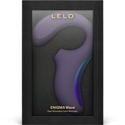 LELO - ENIGMA WAVE TRIPLE VIBRATION MASSAGER CYBER PURPLE - My naughty haven #