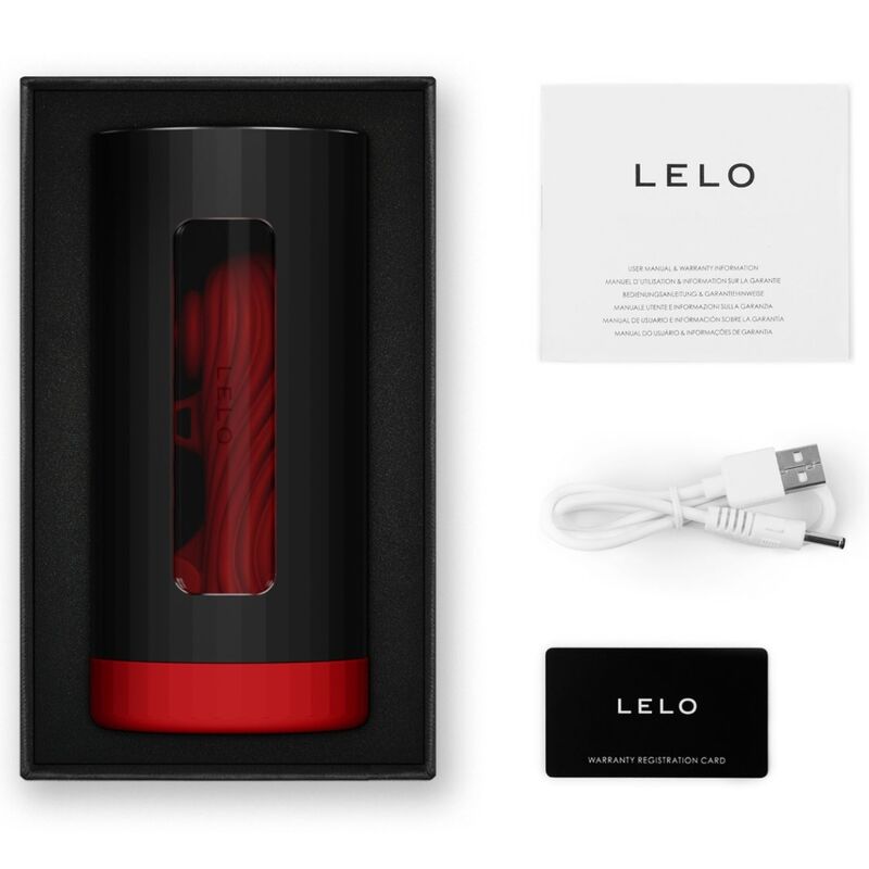 LELO - F1S V3 MALE MASTURBATOR RED XL - My naughty haven #