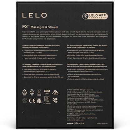 LELO - F2S™ TEAL  MALE MASTURBATOR BLUE - My naughty haven #