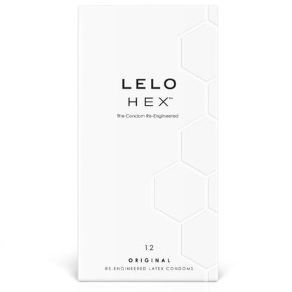 LELO - HEX CONDOM BOX 12 UNITS - My naughty haven #