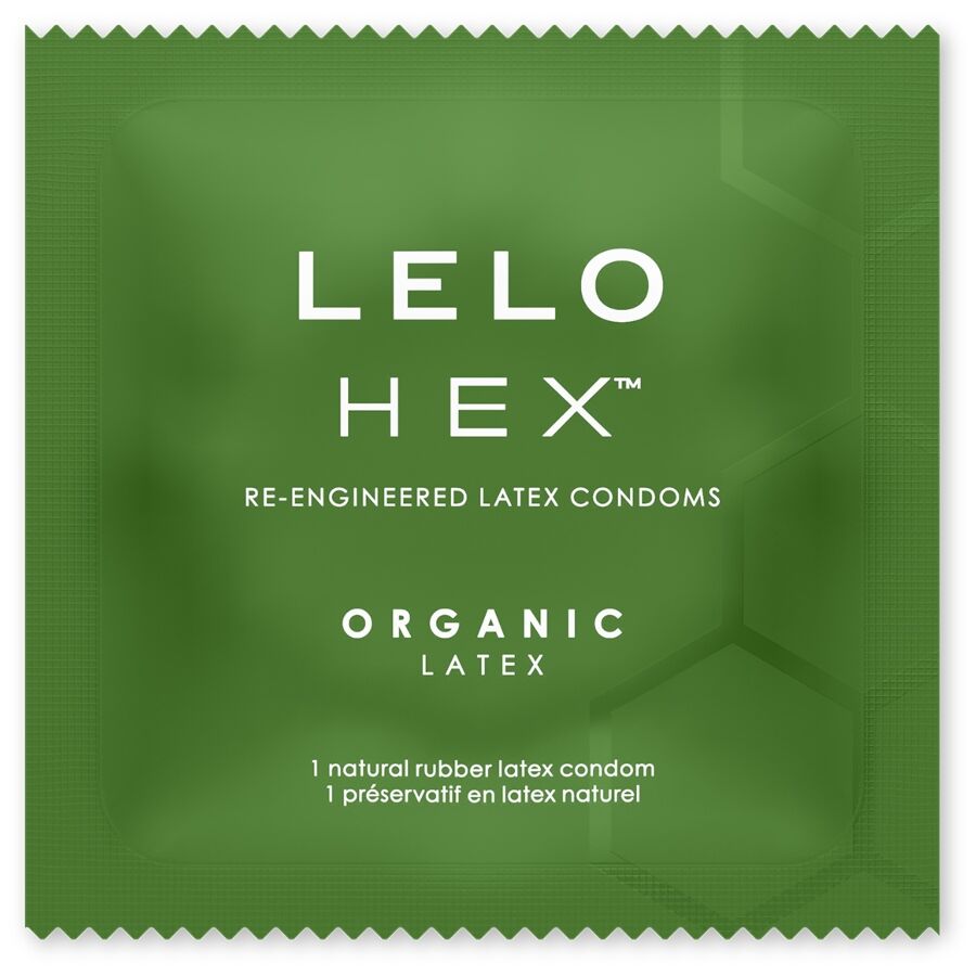 LELO - HEX ORGANIC CONDOM BOX 12 UNITS - My naughty haven #