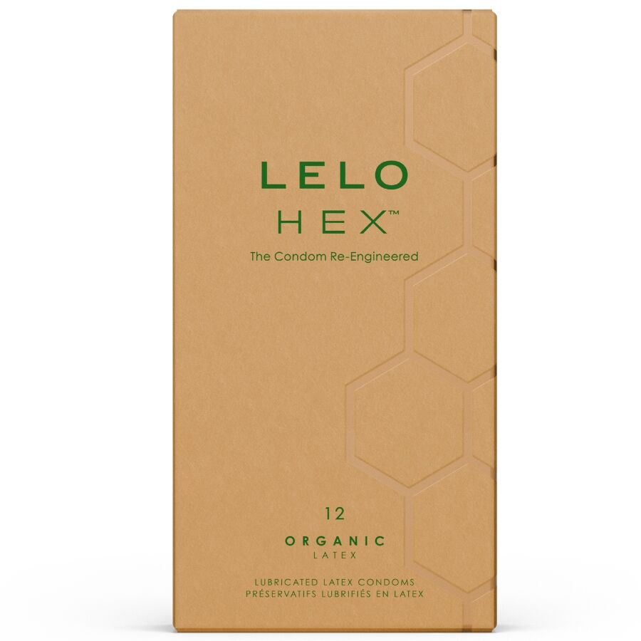 LELO - HEX ORGANIC CONDOM BOX 12 UNITS - My naughty haven #