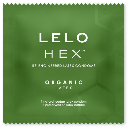 LELO - HEX ORGANIC CONDOM BOX 3 UNITS - My naughty haven #