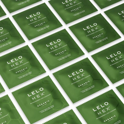 LELO - HEX ORGANIC CONDOM BOX 3 UNITS - My naughty haven #