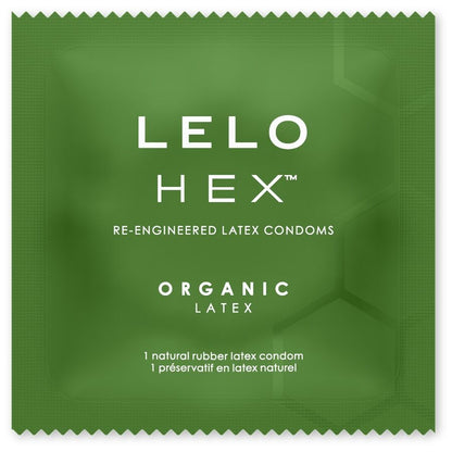 LELO - HEX ORGANIC CONDOM BOX 36 UNITS - My naughty haven #