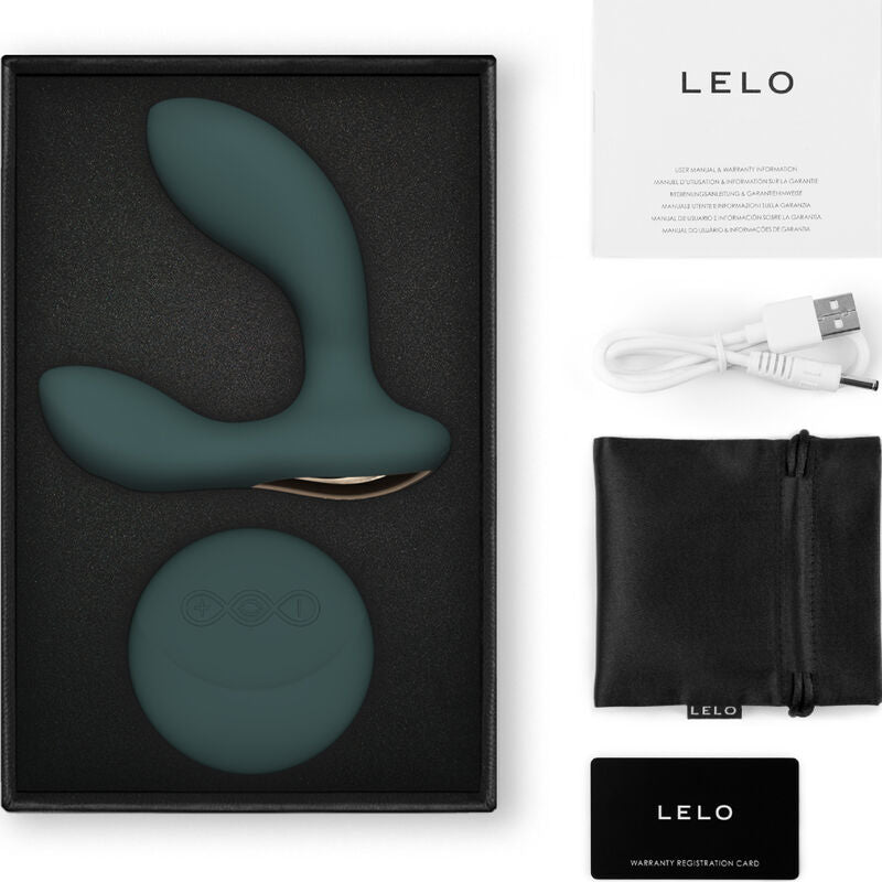 LELO - HUGO 2 GREEN REMOTE CONTROL PROSTATE MASSAGER - My naughty haven #