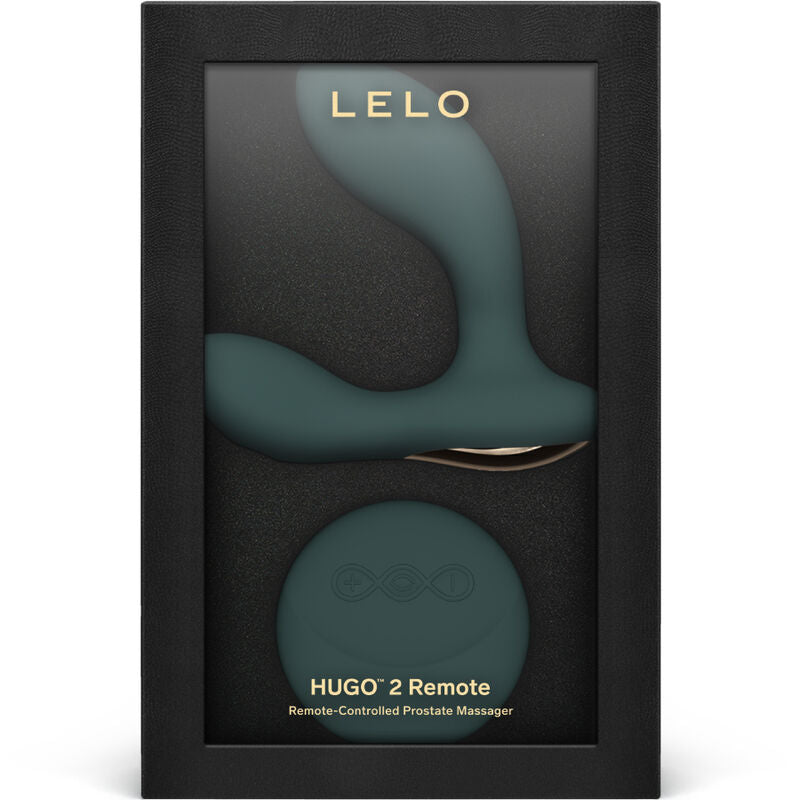 LELO - HUGO 2 GREEN REMOTE CONTROL PROSTATE MASSAGER - My naughty haven #