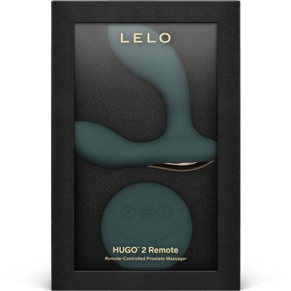 LELO - HUGO 2 GREEN REMOTE CONTROL PROSTATE MASSAGER - My naughty haven #