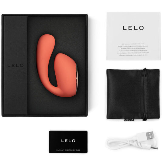 LELO - IDA WAVE CORAL COUPLES MASSAGER - My naughty haven #
