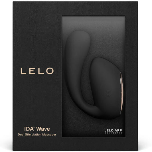 LELO - IDA WAVE COUPLES MASSAGER BLACK - My naughty haven #