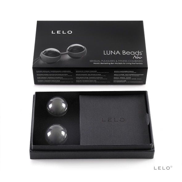 LELO - LUNA BEADS NOIR KEGEL BALLS - My naughty haven #