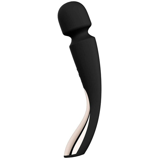 LELO - SMART MEDIUM WAND 2 BLACK MASSAGER - My naughty haven #