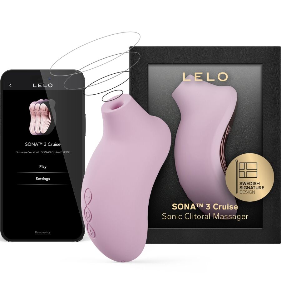 LELO - SONA 3 CRUISE SONIC CLITORAL MASSAGER BLACK - My naughty haven #