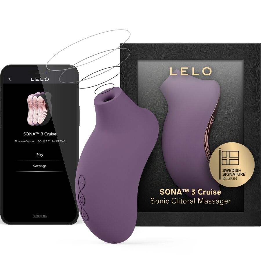LELO - SONA 3 CRUISE SONIC CLITORAL MASSAGER BLACK - My naughty haven #