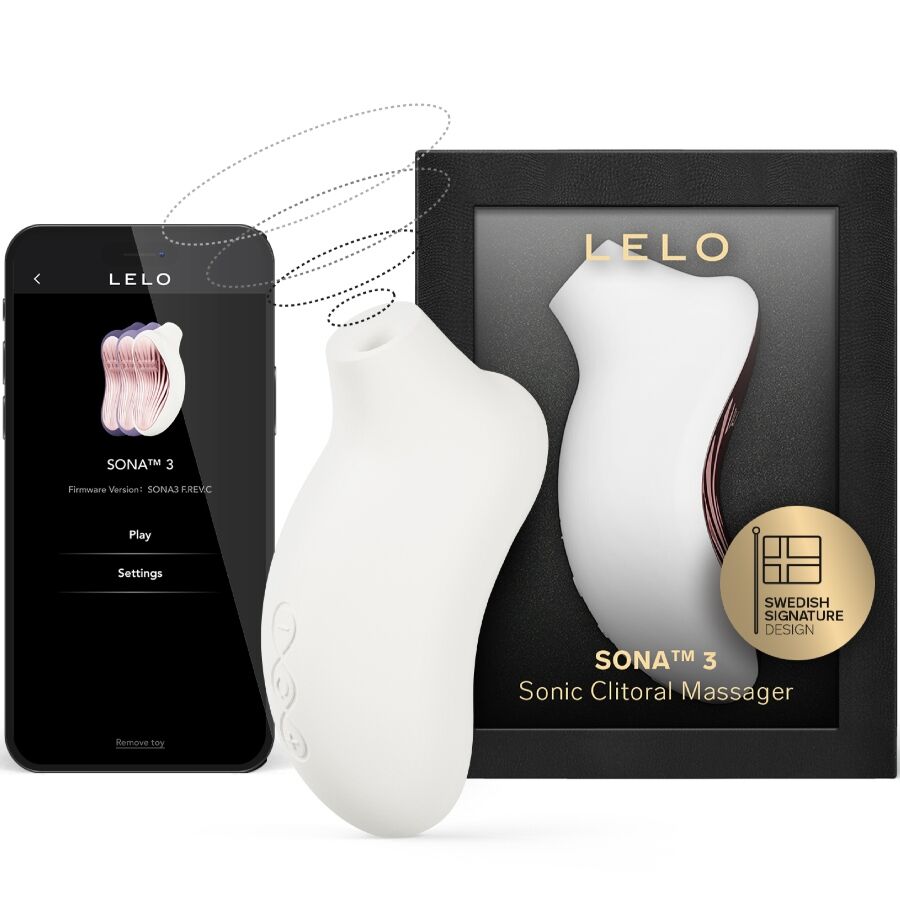 LELO - SONA 3 SONIC CLITORAL MASSAGER CREAM - My naughty haven #
