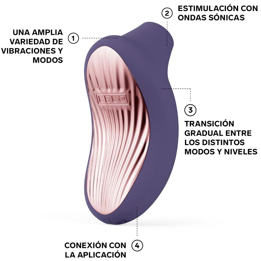 LELO - SONA 3 SONIC CLITORAL MASSAGER CREAM - My naughty haven #