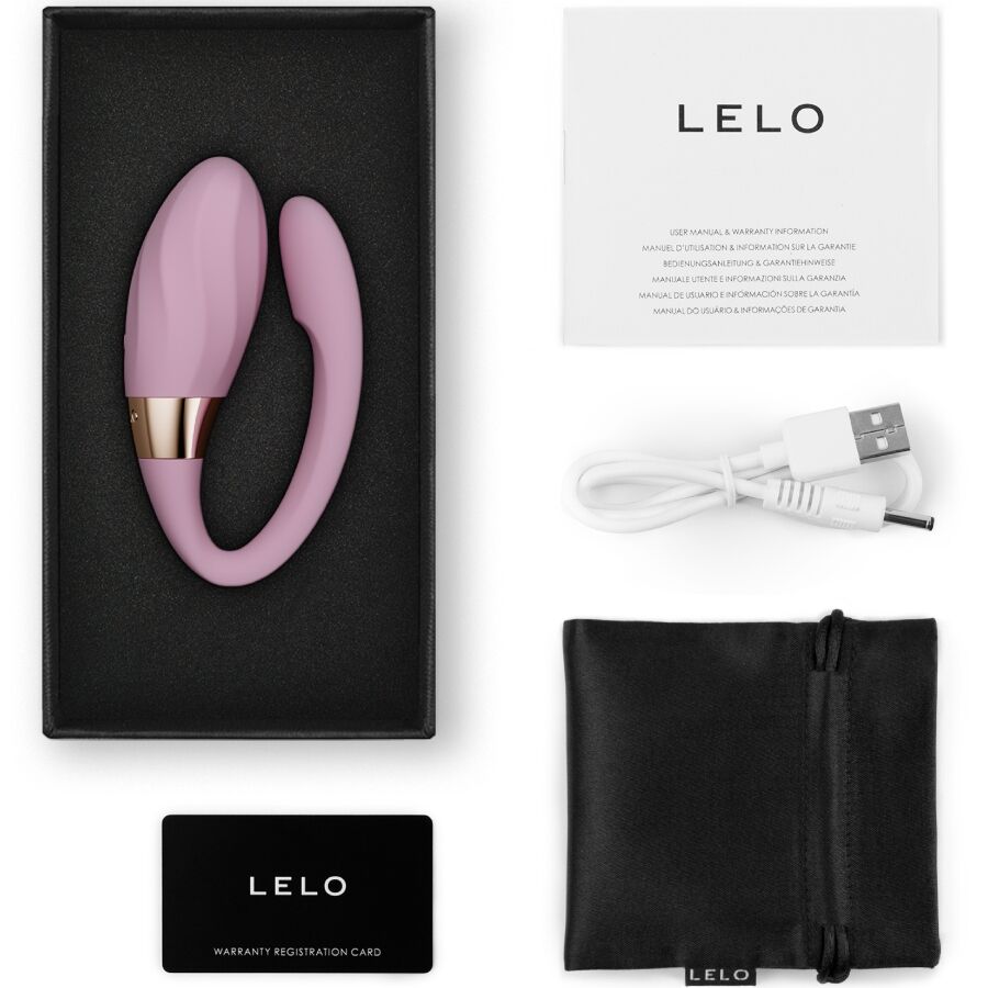 LELO - TIANI TWIST COUPLES VIBRATOR SOFT PINK - My naughty haven #