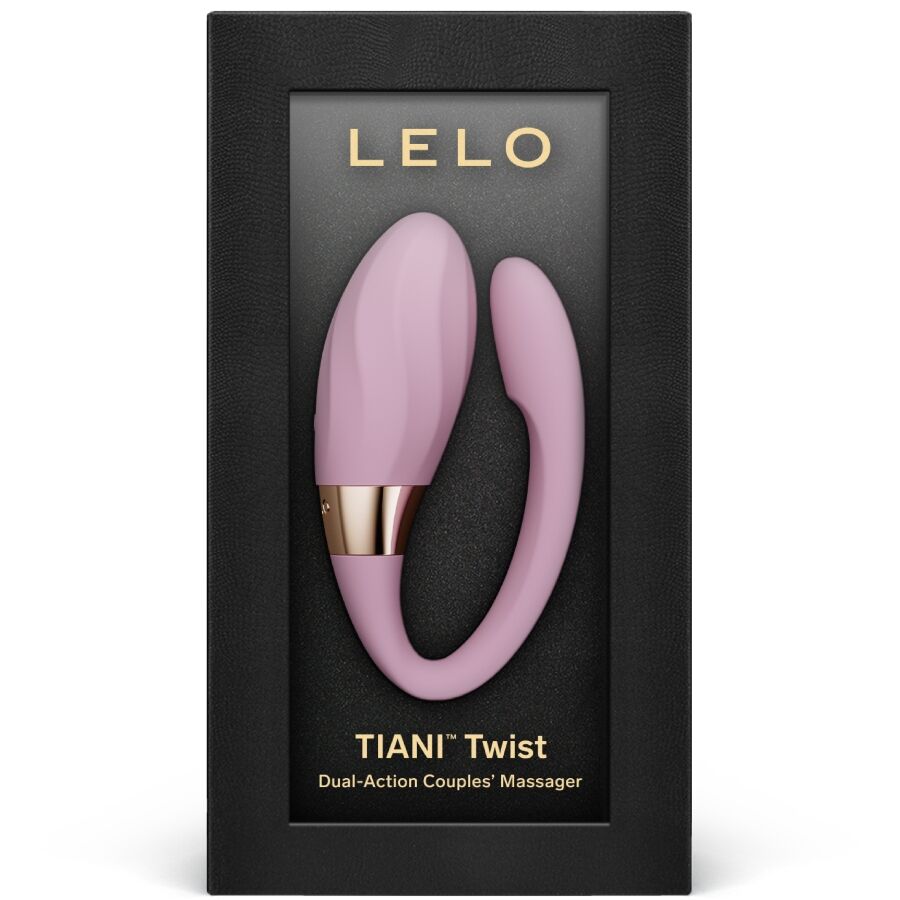 LELO - TIANI TWIST COUPLES VIBRATOR SOFT PINK - My naughty haven #