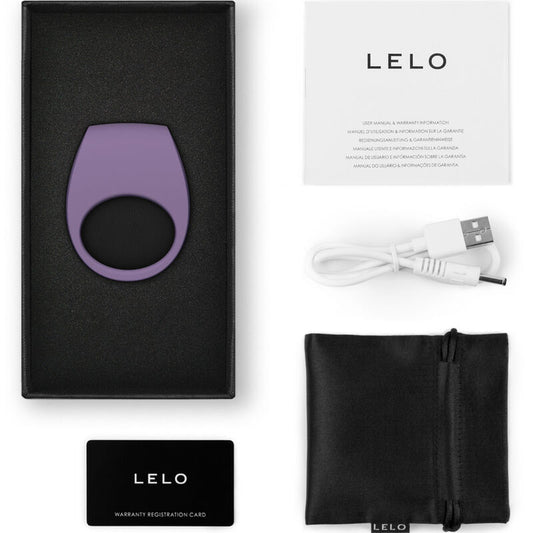 LELO - TOR 3 ВИОЛЕТОВ ВИБРАТОРЕН ПРЪСТЕН