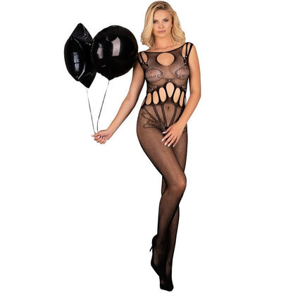 LIVCO CORSETTI FASHION - AMAHIL BODYSTOCKING CROTCHLESS BLACK ONE SIZE - My naughty haven #