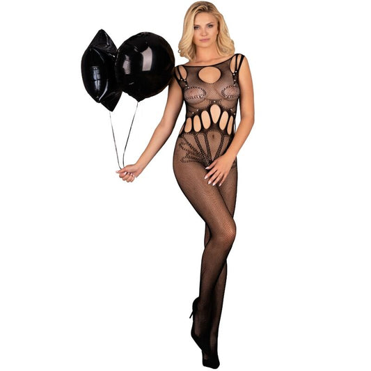 LIVCO CORSETTI FASHION - AMAHIL BODYSTOCKING CROTCHLESS BLACK ONE SIZE - My naughty haven #