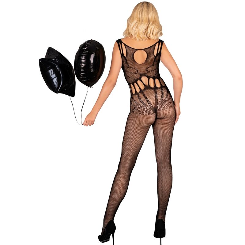 LIVCO CORSETTI FASHION - AMAHIL BODYSTOCKING CROTCHLESS BLACK ONE SIZE - My naughty haven #