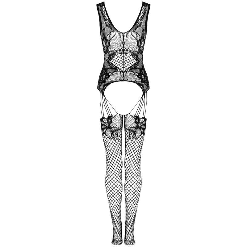 LIVCO CORSETTI FASHION - JULOVE BODYSTOCKING BLACK ONE SIZE - My naughty haven #