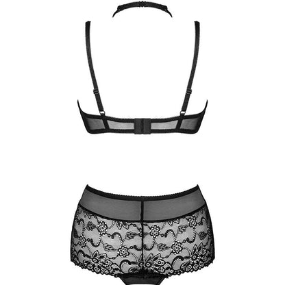 LIVCO CORSETTI FASHION - LINERA FOR THE SENSES COLLECTION BRA + PANTY BLACK - My naughty haven #