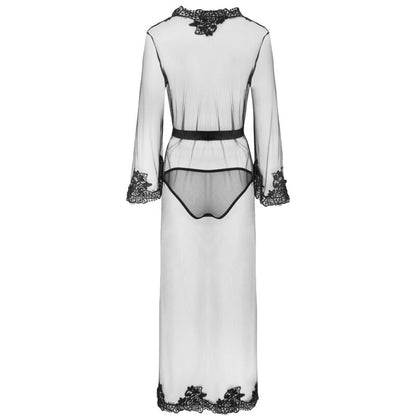 LIVCO CORSETTI FASHION - NOKINA LC XG055 DRESSIN G GOWN + PANTY BLACK ONE SIZE - My naughty haven #