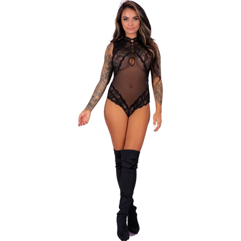 LIVCO CORSETTI FASHION - SAGEN LC 90694 BODY BLACK - My naughty haven #