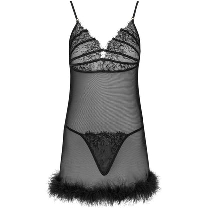 LIVCO CORSETTI FASHION - ZERUNAM SET BABYDOLL + BLACK THONG - My naughty haven #