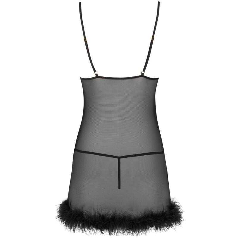 LIVCO CORSETTI FASHION - ZERUNAM SET BABYDOLL + BLACK THONG - My naughty haven #