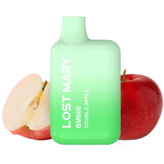 LOST MARY - BM600 NICOTINE VAPER 2% DISPOSABLE DOUBLE APPLE - My naughty haven #