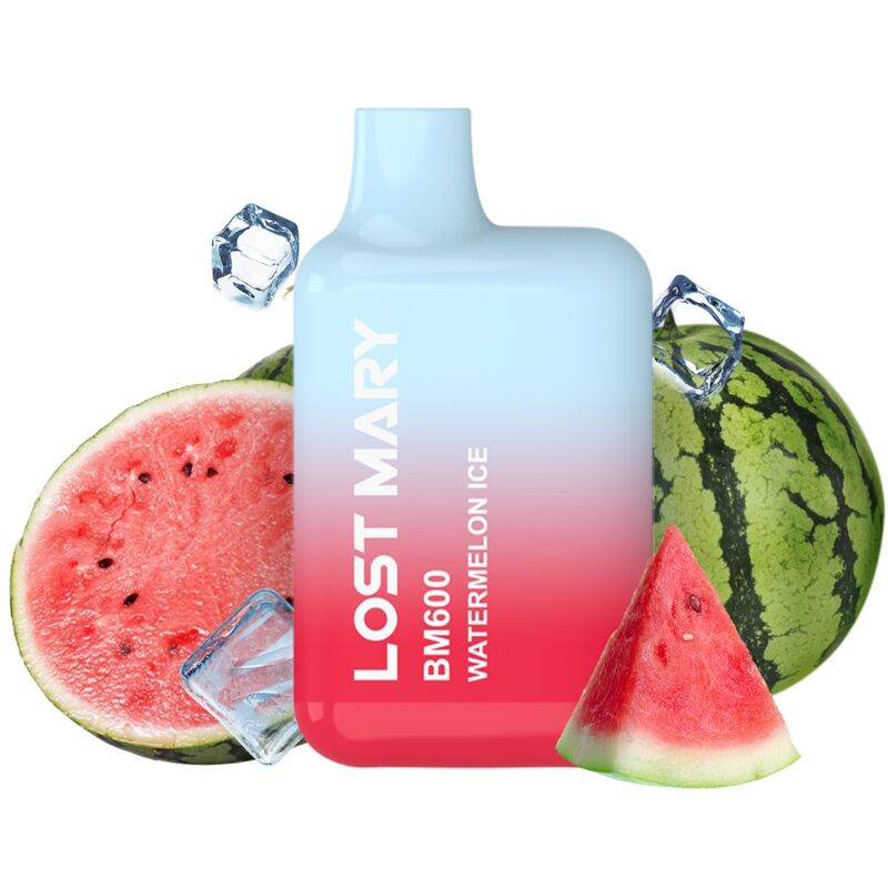 LOST MARY - BM600 НИКОТИНОВ ВЕЙПЕР 2% ЗА ЕДНОКРАТНА ЕДНАКРАТКА С ДИНЯ И ЛЕД