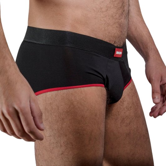 MACHO - MS24R BRIEF UNDERPANTS DARK RED XL - My naughty haven #