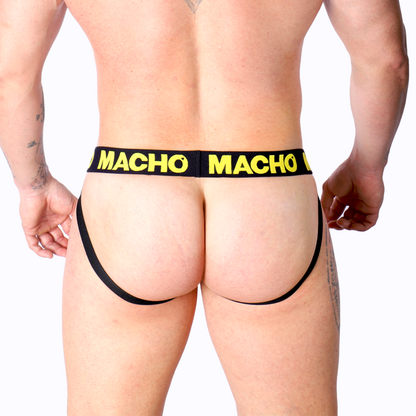 MACHO - MX25A JOCK LYCRA YELLOW S - My naughty haven #