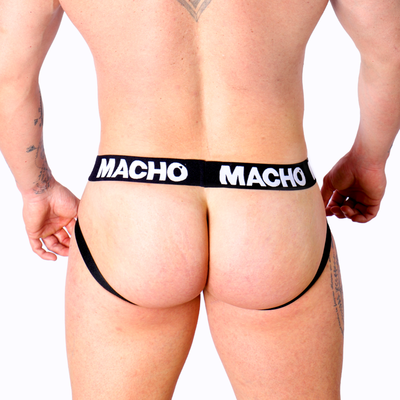 MACHO - MX25NC JOCK BLACK LEATHER S - My naughty haven #