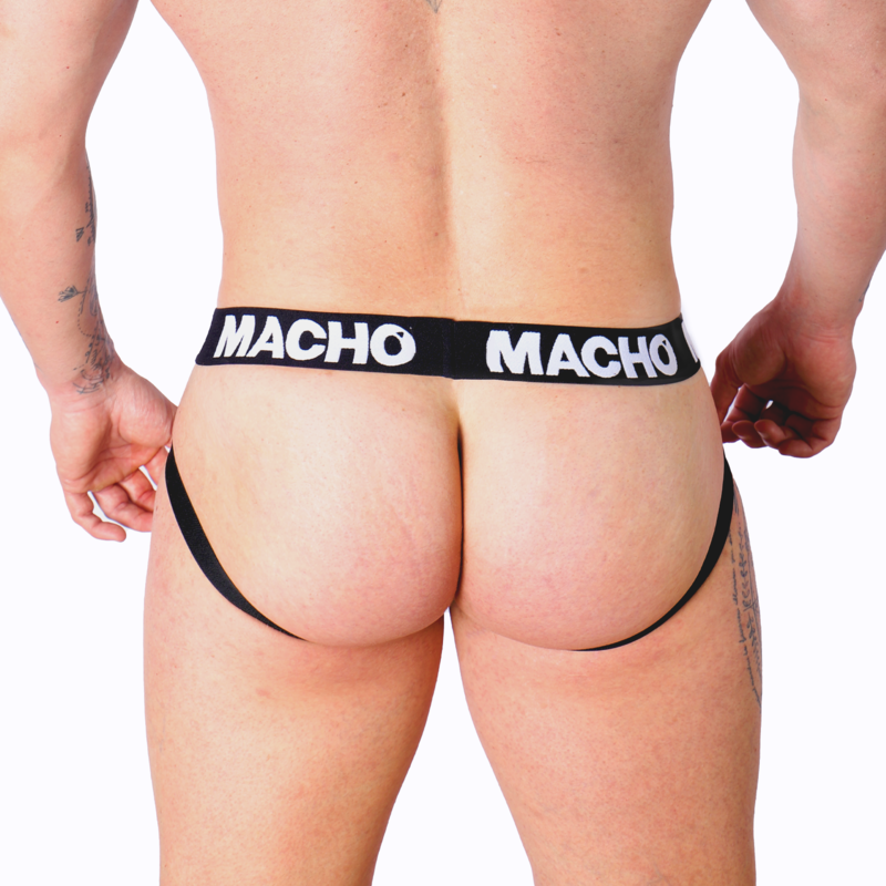 MACHO - MX26X1 JOCK GRID WHITE S - My naughty haven #