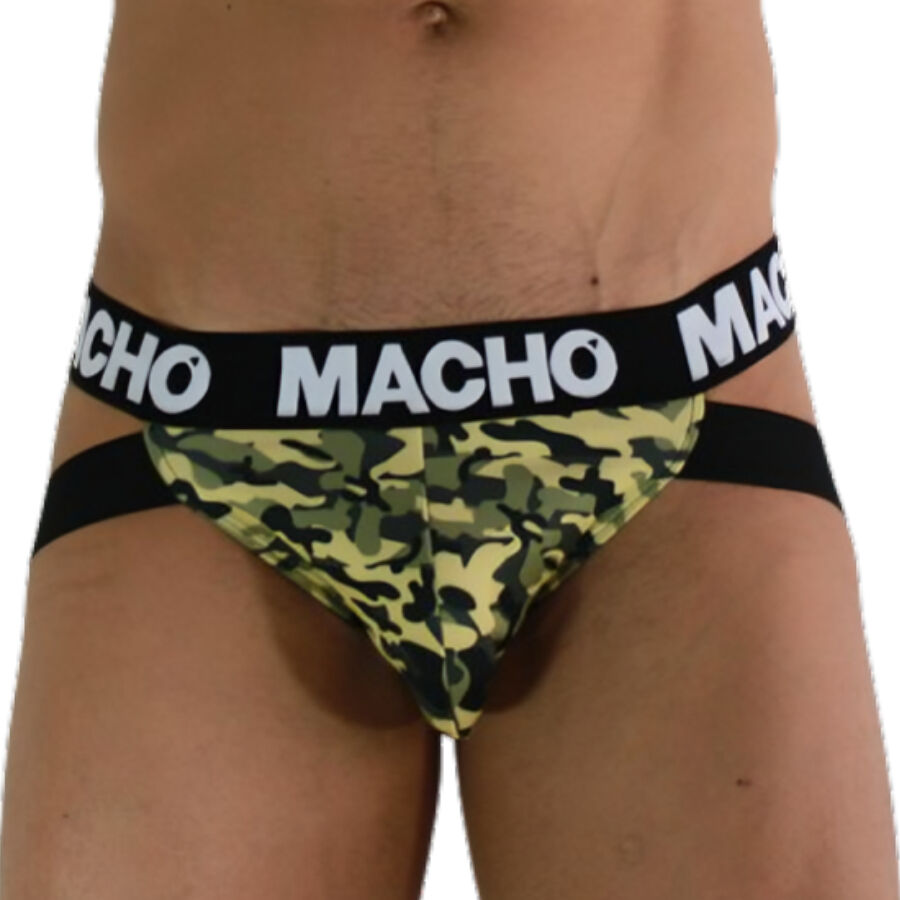 MACHO - MX28MV JOCK MILITARY GREEN S - My naughty haven #