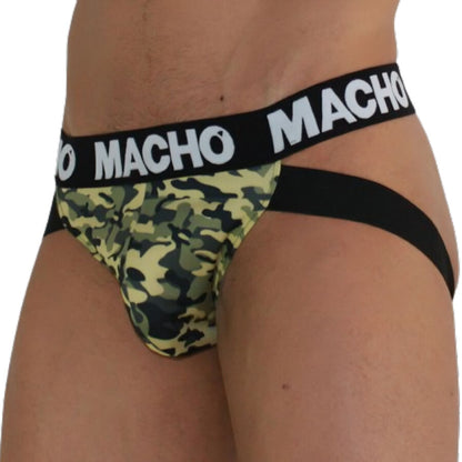 MACHO - MX28MV JOCK MILITARY GREEN S - My naughty haven #